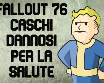 Fallout 76: repliche dei caschi dannose per la salute