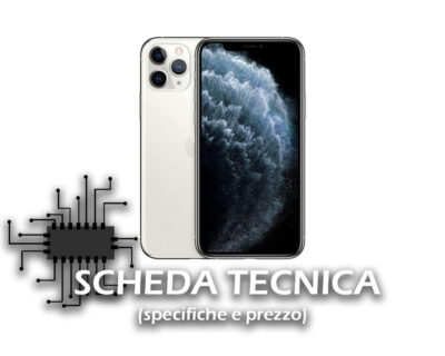 iPhone 11 PRO – Scheda Tecnica